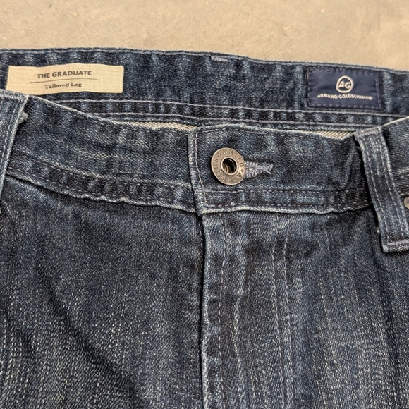 AG ADRIANO GOLDSCHMIED the graduate tailored leg jeans 36
